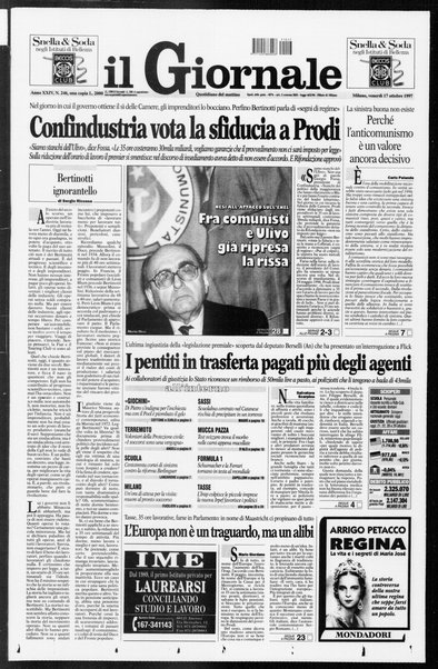 Il giornale : quotidiano del mattino